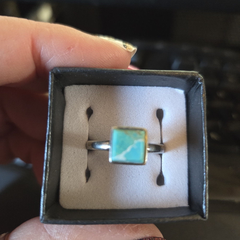 Turquoise Silver Ring